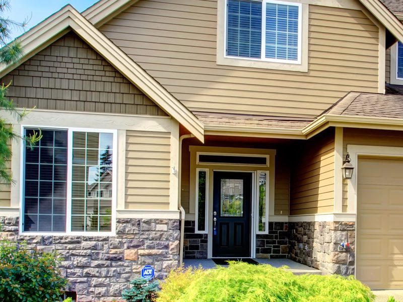 Cedar Shake Siding On Home